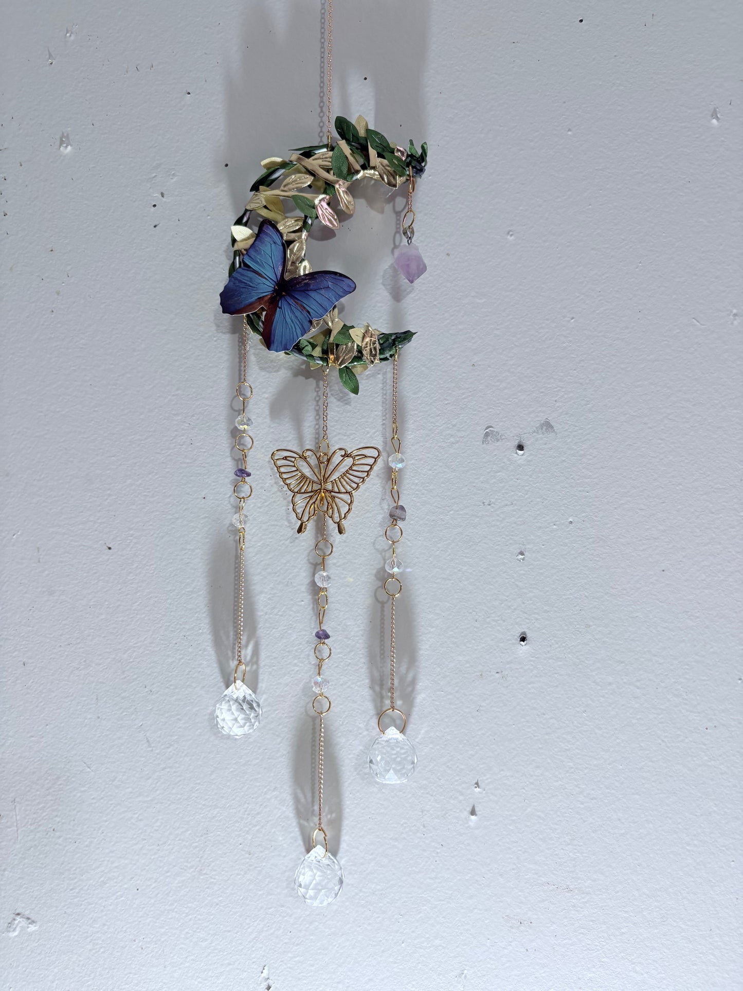 Moonlit Butterfly Garden Suncatcher 🦋