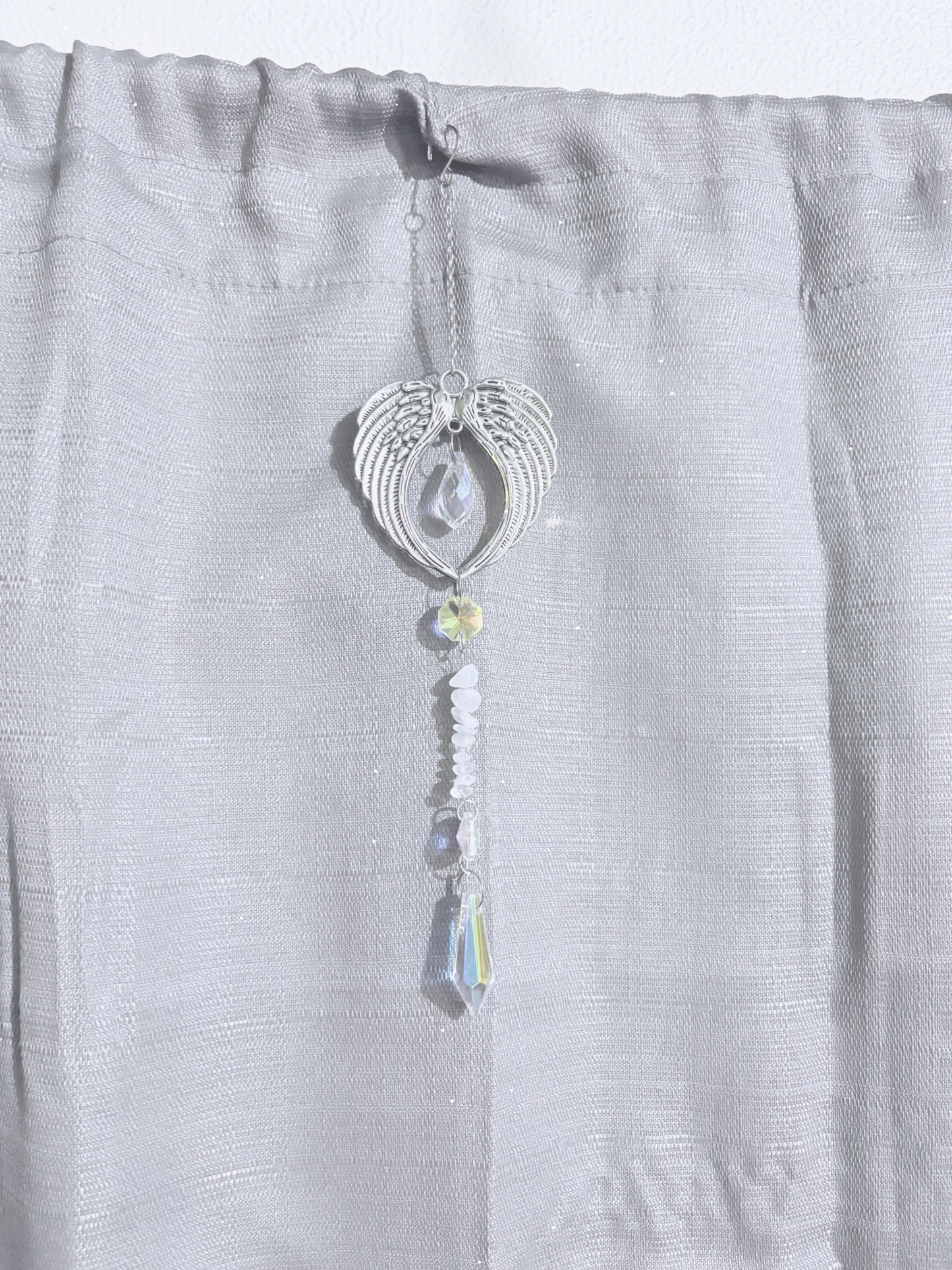 Angel Wing Prism Suncatcher 👼