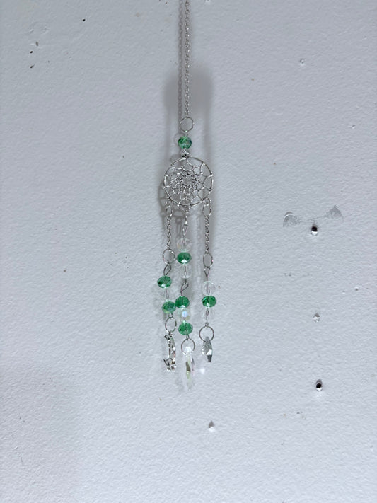 Emerald Prism Dreamcatcher suncatcher 💤✨